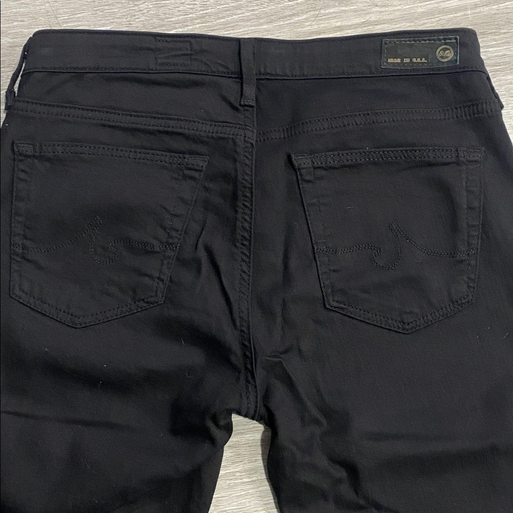 AG The Ballad Slim Boot Cut Black Jeans - Picture 7 of 9